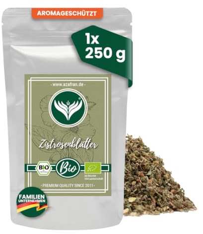 Azafran Zistrose geschnitten Cistus Zistrosenkraut 250g | Kräutertee mit herbem Charakter
