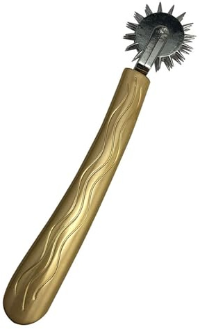 Edelstahl Nervenrad Nadelrad Nervenräder Nadelroller Nervenrädchen Massage-Roller Nerven-Massage Sensibilitätsrad Massagerad Massageroller 3 Rad nervenrad edelstahl sex faszienrad pferd(drei Räder)