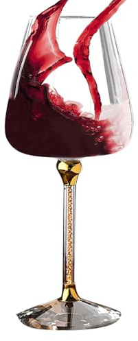 Lustiges Trinkglas – klare Kristall-Weingläser, elegante Weingläser, Weinbecher, Kristallglaswaren, ergonomischer Organizer, Halter für Cocktail, Trinken, Geburtstag, Pool, Hochzeit