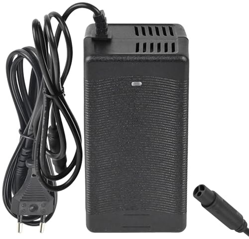 VOLOHAS Universell laddare 54,6 V 2 A för Smartgyro Crossover Dual Max 2/Cecotec Bongo Z City/Mountain/Y65, universell nätadapter, litiumjon ersättning tillbehör