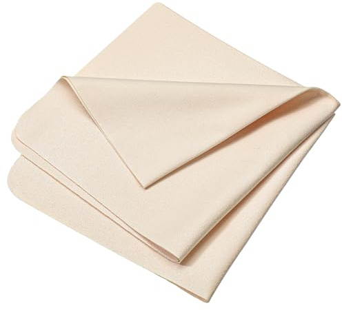 2PCS Instruments Cleaning Cloths 11.8x11.8Inch Flute Cleaning Cloth Polish Cloth for Musical Instrument, Violin Cleanings Cloths, Multifunctional Cleanings Clothes for Flute Cello Viola Trumpet