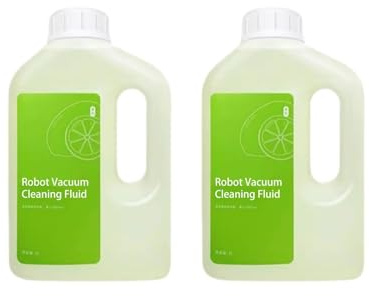2pcs Modelo Completo Robot Limpiador Líquido De Limpieza 2000ml, Compatible Con Ecovacs X1/T10/T30/X2S/N9+