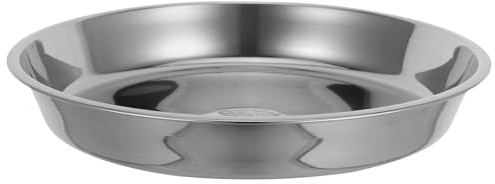 BESPORTBLE Teglia per Torta in Acciaio Inox 304 da 26 Cm, Teglia Rotonda Antiaderente per Forno, Stampo per Dolci e Cheesecake, Resistente alle Alte Temperature per Cucina e Pasticceria