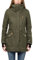 berydale Herren Funktionsparka Jacke, Grün-gefütterter Winter Parka, M