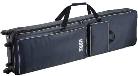 KORG Softcase oder KROME mit 88 Tasten, Transporttasche für Synthesizer Workstation, Equipment-Rucksack mit Reißverschluss, dunkelblau SC-KROSS2KROME-88 schwarz