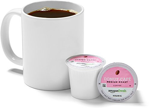 AmazonFresh Donut Cafe 80 Ct. K-Cups, Medium Roast, Keurig K-Cup Brewer Compatible