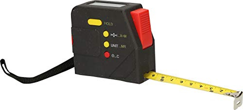 KS TOOLS Mètre à ruban électrique, blocage, clip ceinture, 5 m, 19 mm