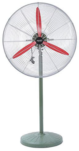 Ventilatore Oscillante, Ventilatore con Piedistallo in Rame, per Uso Esterno Industriale, Commerciale, Residenziale E in Serra, 3 Dimensioni