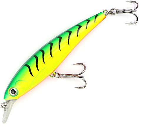 Major Fish Zander Wobbler Hecht Barsch Hardbait Flachläufer 10 cm
