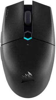 CORSAIR KATAR PRO WIRELESS Ultraleichte FPS Gaming Maus - 10.000 DPI - Symmetrische Form - Bis zu 135 Stunden Akkulaufzeit - iCUE-Kompatibel - PC, PS5, PS4, Xbox - Schwarz