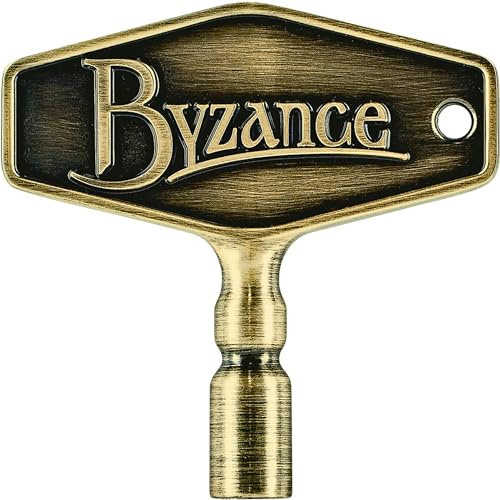 Meinl Cymbals Byzance Drum Key — Stimmschlüssel für Trommeln, Fußmaschinen und andere Hardware — Schlagzeug Zubehör — Antique Bronze Plated Finish (MBKB)