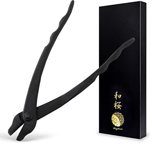 Wazakura Pinze per Filo e Jin per Bonsai Forgiata a Mano (210mm) Fatte in Giappone, Attrezzi da Giardinaggio Giapponesi - Pinze per Filo di Addestramento per Bonsai