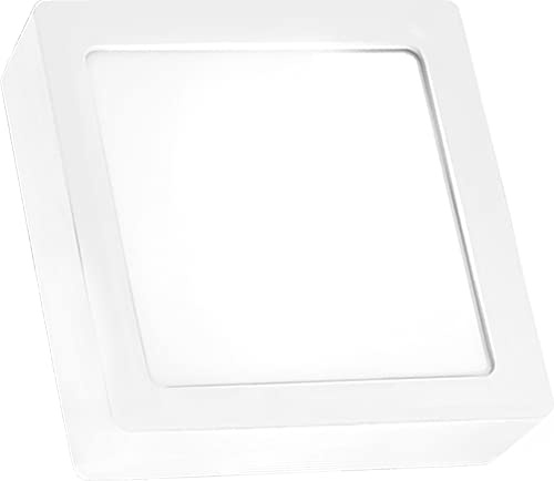 Braytron LED Aufbauleuchte Deckenleuchte eckig IP20 (272mm) 24 Watt 1860 Lumen | Neutralweiß (4000 K)
