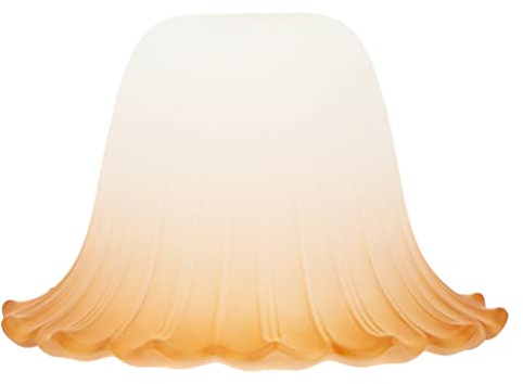 OSALADI Glas Lampenschirm Ersatzlampenschirm Frosted Dekorative Lichtabdeckung Für Tischlampe Stehlampe Wandlampe Und Deckenleuchte 7.09 Zoll Für Modernes Wohnambiente