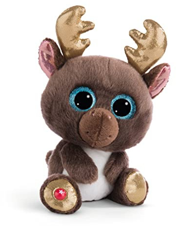 NICI Kuscheltier GLUBSCHIS Rentier Chocolate Mousse 15cm