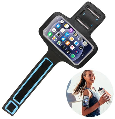 Brassard de Sport Universel pour Smartphone - Compatible avec Samsung Galaxy, Huawei, Xiaomi, Sony, OnePlus, LG, Motorola, HTC, Google Pixel - Idéal pour la Course et Les Activités Sportives
