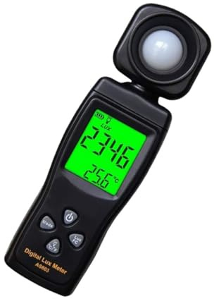 HOMSFOU Hochpräzise Lichtmessausrüstung Handheld-luxmeter Siliziumdiode Geeignet Für Bibliotheks-einkaufszentren
