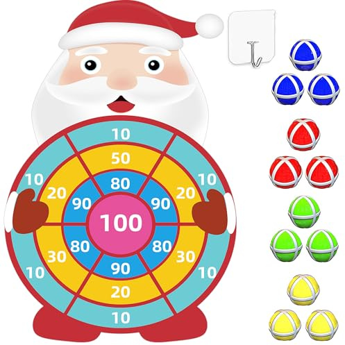 Deko Weihnachten, Weihnachten Deko Weihnachten Kinder Geschenke 76CM Dartscheibe Weihnachten Baumschmuck Weihnachten Geschenkset Weihnachten Bastelset Weihnachten Kinder Geschenke 3 4 5 6 7 8 9 Jahre
