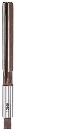 KIRANDY Handreibahle, 2 mm-20 mm HSS D4 HSS-Reibahle, 6 Flöten, gerader Schaft, Spanntechnik, Fräser, Werkzeug, 1 Stück(14mm)