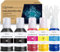 580ML Sublimationstinte Kompatible für Epson ecotank E104 E102 ET-2870 ET-4810 ET-4800 ET-2815 ET-2810 ET-2820 ET-2830 ET-2850 ET2856 ecotank Drucker für Heat Transfer Keramik Tumbler T-Shirts(5 Pack)