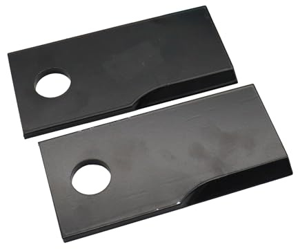 SECURA Wechselklingen Messer Wurf-Ausführung kompatibel mit EFCO TUAREG 92 4X4 Rasentraktor