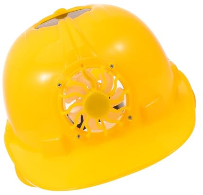 Cabilock Lüfter-schutzhelm Mit Solarventilator Schutzhelm Für Bauarbeiten Im Freien BAU-schutzhelm Mit Atmungsaktivität Für Gartenarbeit Und Andere Outdoor-aktivitäten