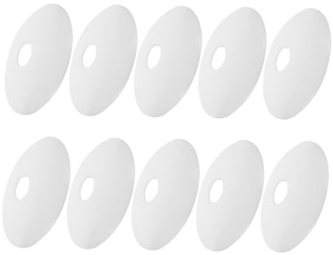 Angoily 10stücke Deckenleuchten-baldachinplatten Runde Deckenleuchtenabdeckungen Für Pendelleuchten Wandleuchten Tischlampen Sockel Pendelleuchten-zubehör