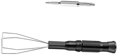 HOMOBABE Extractor de Teclas 3 1 Teclados Mecánicos Herramienta para Quitar Teclas Clip de Teclado Portátil Accesorio Compatible Color Negro