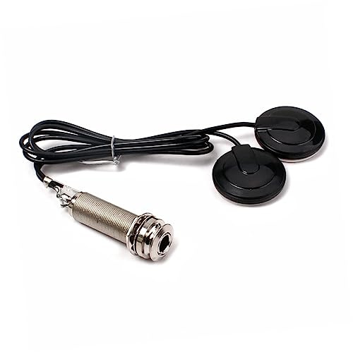 Yardwe Vollständig Abgeschirmter Dual-sendor-humbucker Gitarren-tonabnehmer Mit Hochwertigem Endpin-jack-vorverstärker Für Geringes Rauschen Und Brummunterdrückung
