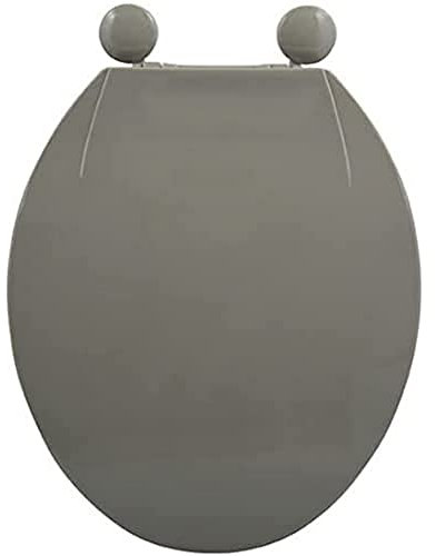 MSV WC Sitz Toilettendeckel Deckel Toilettensitz PP - Taupe