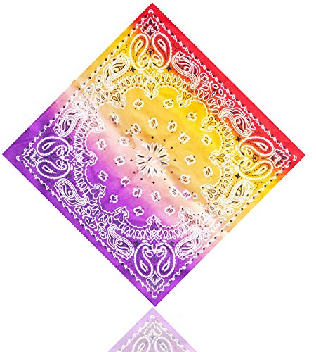 Bandana Tuch versch Farben 100% Baumwolle Kopftuch Halstuch Nickituch Schal ledermodefashion