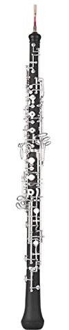 DZDZDZ Oboe Anfänger Professionelle C- Key Oboe Semi- Automatic Style Silberüberzogene Tastatur Holzwind Instrument Mit Ledertasche Oboe zubehör