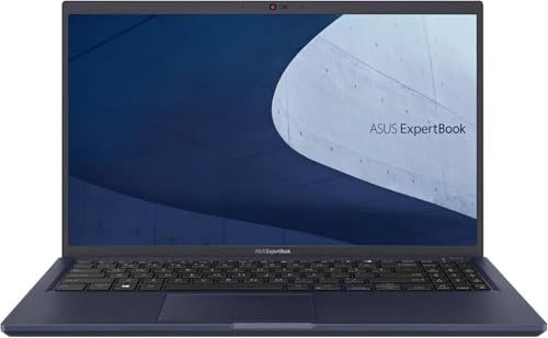 ASUS Expertbook Laptop CPU Intel Core i3 13Th 6Core, RAM 16 GB, SSD PCIe Nvme 512 GB, 15,6 Zoll FullHD Anti-Glared, Wi-Fi 6, 4 USB, BT, Lan, Intel Uhd, Win 11, vorkonfiguriert