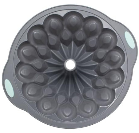 COSSIKA Moule à gâteau simple en forme de gugelhupf de taille familiale - Moule à gâteau flexible
