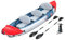 Bestway - Kit Kayak Gonflable 3 Personnes Rapid X3-381 cm x 100 cm x 44 cm - Rouge/Bleu