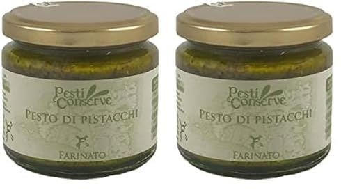 Farinato Pesto di Pistacchio, 190 Grammi (Confezione da 2)