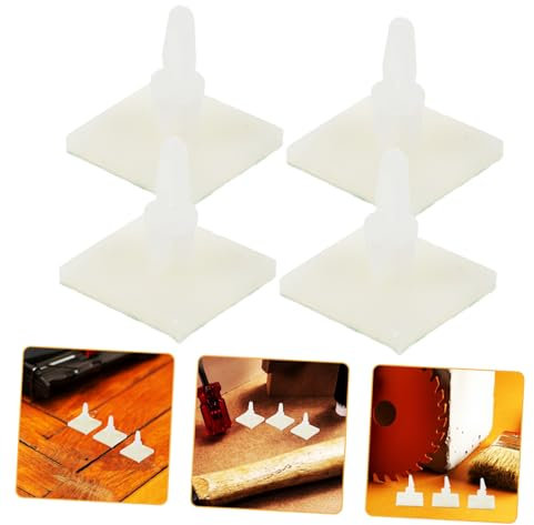 WATIIFUFU Nylon-abstandshalter Selbstklebend Isolierte Plattenabstandshalter Weiß Für Einfache Befestigung Und Installation