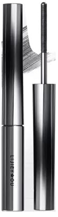 3D Curling Wimperneisen-Mascara, Wimperntusche für extra Definition und extra Volumen, Langanhaltend, Wasserfest und WischUnd, Black (Schwarz)