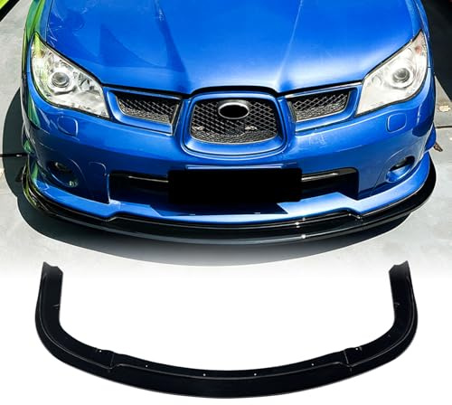 Car Front Bumper Splitter Lip Kit For Subaru Impreza WRX STI 2006-2007