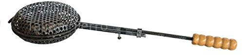 Taliani Ferro Padella per Castagne Lunghezza 93cm Diametro 33cm