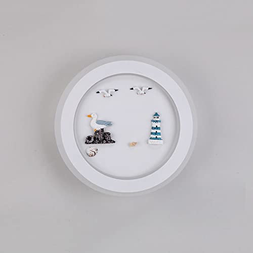 Jadssox LED Runde Wandleuchte Kinderzimmer Wandleuchte Cartoon Wandleuchte, Kinderzimmer Nachttischdekoration Wandleuchte, Mädchen Jungen Kinderzimmer Wandleuchten 15W Wandfluter