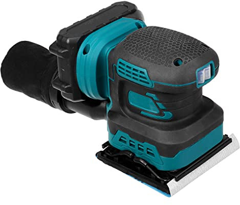 JORAsa Lijadora electrónica Recargable sin escobillas, 3 Modos, mesita de Noche de Madera, máquina pulidora de Superficies, Herramienta de carpintería, Carpintero, Cuadrado