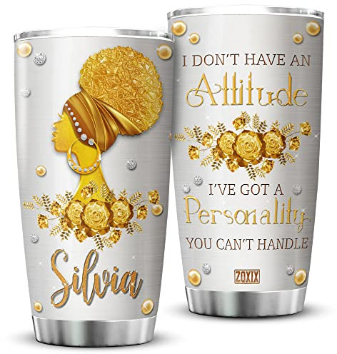 Insulated Travel Mug 590ml Thermal Coffee Cup with Straw and Lid Thermo Cup for Sister Birthday Christmas Back Women Custom