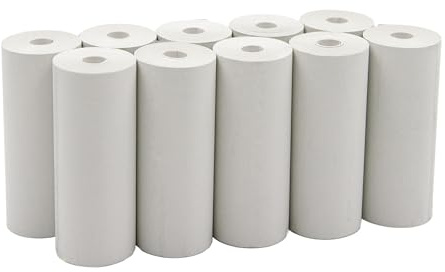 Midtronics A401 Drucker-Thermopapierrolle, 10 Stück, für DSS-500 und CPX-900 Modelle
