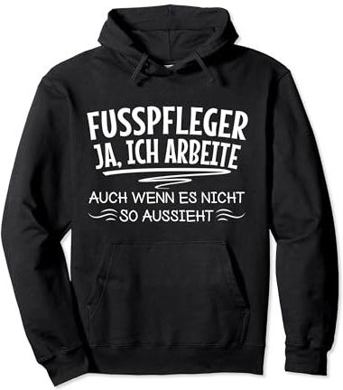 Lustiger Fusspfleger Fußpflege Pediküre Massage Kreativität Pullover Hoodie