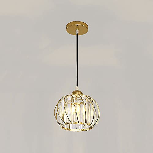 Pendant light fitting Vintage Crystal Lighting LED Island Linear HangLamp Fixture For Bathroom Hallway Bar Porch Hall