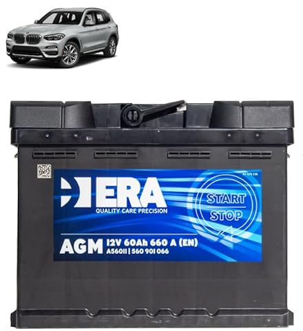 Batteria 60Ah A.G.M. per BMW X3 30e Plug-In benzina 2017+