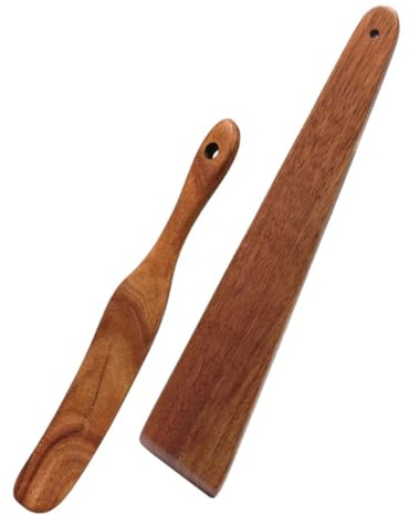 NAMOARLY 2pezzi Spatola Per Per Antiaderenti Utensili Versatili Per Impasti Pane Dolci e Fritte