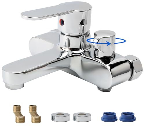 Rubinetto per vasca da bagno,Miscelatore Vasca da Bagno,miscelatore monocomando,beccuccio da 1/2 pollici,per bagni e docce