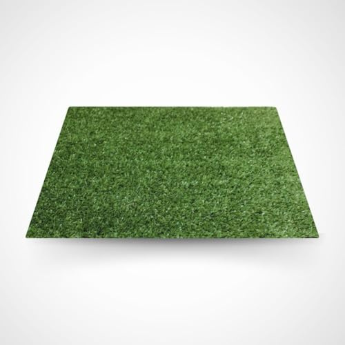 Rollo de Césped Artificial Moqueta para Terraza o Jardín de 5 MM de Alzada, Uso Residencial, Interior y Exterior, 2 x 6 Metros